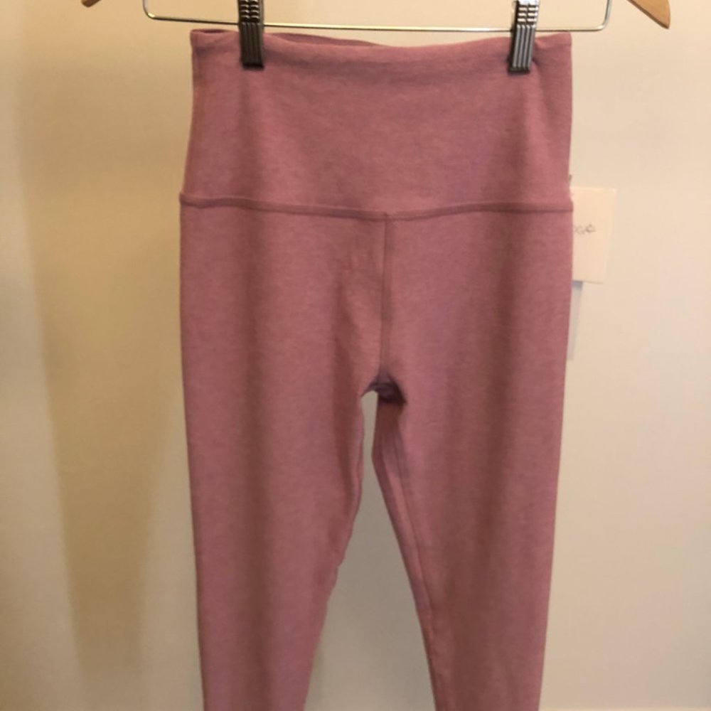 Beyond Yoga Pink Spacedye Leggings